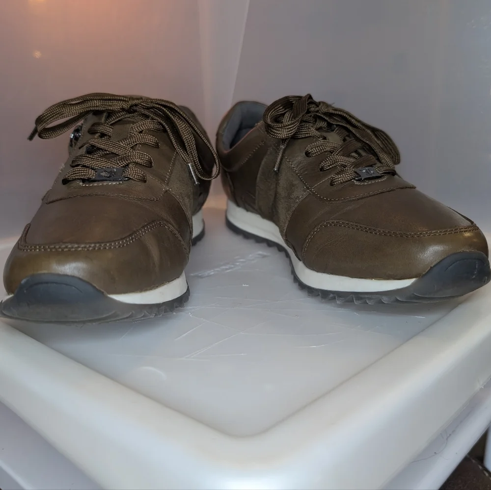 Men's‎ Brown Leather Sneakers